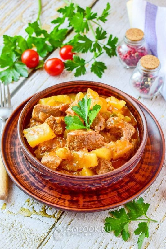 Жаркое из телятины Жаркое из телятины