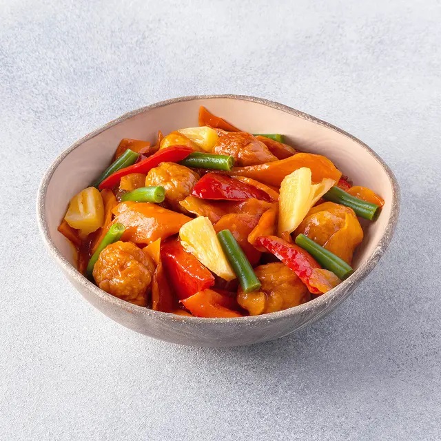 Цыплёнок в кисло-сладком соусе Цыплёнок в кисло-сладком соусе