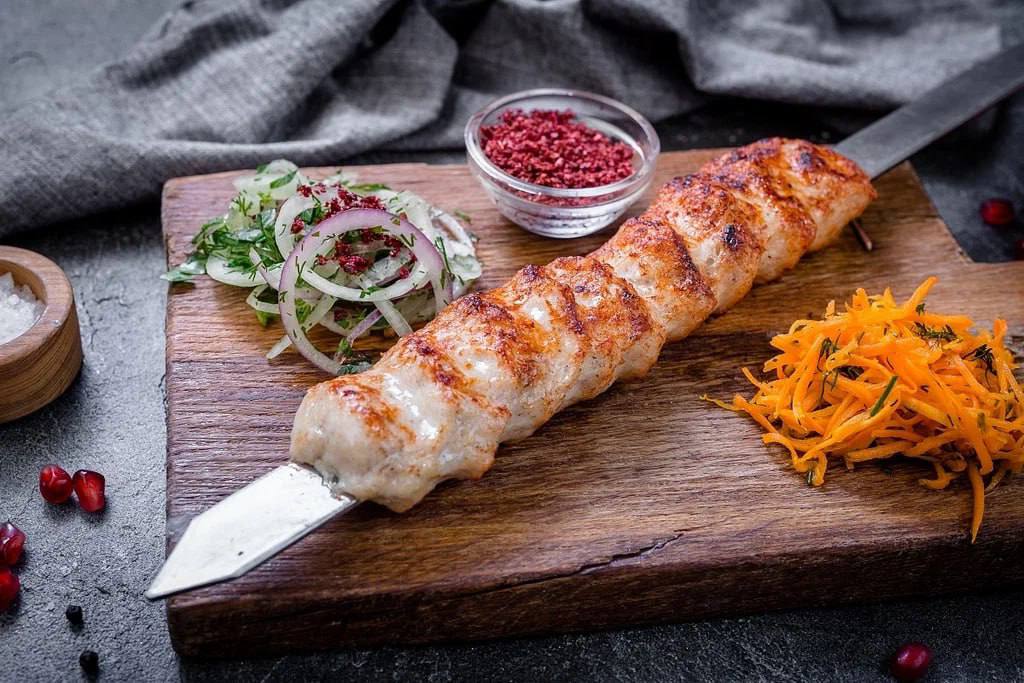 Люля кебаб с курицей Люля кебаб с курицей