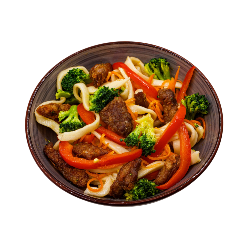 Вок с говядиной и брокколи, 340 гр