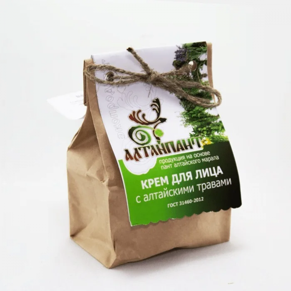 Пантовый крем для лица с алтайскими травами, 40 мл