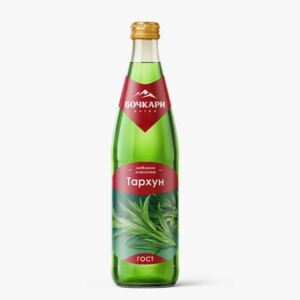 Газированный напиток Бочкари Тархун 0,5л