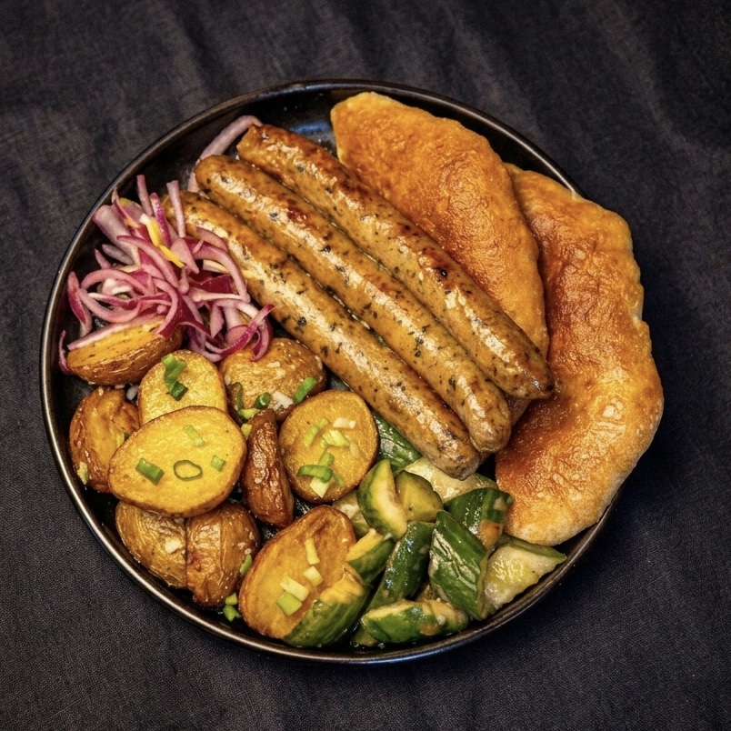Крафт колбаски Свиные с картофелем бэби, 400г