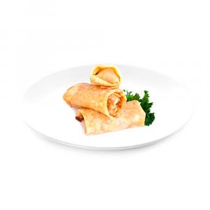 Блинчики с курицей и грибами