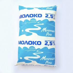 Молоко "Молочная река" 2,5%, 0,85л