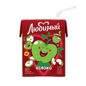 Напиток сокосодержащий Яблоко Любимый, 0,2л