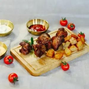 Шашлык из свиной шеи
