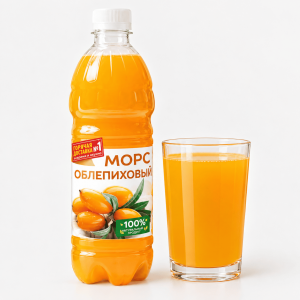 Морс облепиховый, 0,5 л